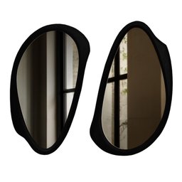 Conjunto 2 Espelhos Moldura Mdf Specchio - 3