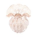 Ver imagem 1 de Vaso De Vidro Italy Dourado 13,5Cm X 11Cm X 14Cm - Lyor