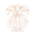 Ver imagem 3 de Vaso De Vidro Italy Dourado 13,5Cm X 11Cm X 14Cm - Lyor