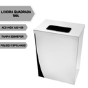 Ver imagem 2 de Lixeira Quadrada Abertura Superior 100L