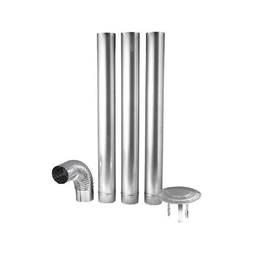 Kit Chaminé para Fogão a Lenha 110 com 5 Peças - Baldebras - 1