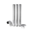 Ver imagem 1 de Kit Chaminé para Fogão a Lenha 110 com 5 Peças - Baldebras