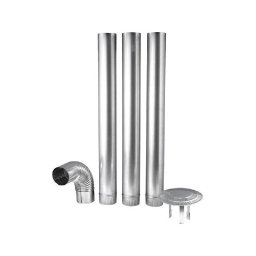 Kit Chaminé para Fogão a Lenha 110 com 5 Peças - Baldebras - 1