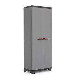 Armário Lavanderia Plástico Stillo Cinza Keter - 1