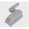 Luminaria de Armario LED Automatica Dobradiça Lampada Sensor Inteligente Guarda Roupa Porta Iluminaç - 2