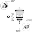 Ver imagem 4 de Reparo para Válvula de Descarga Hydra Max Clean Pro Base 2550 Banheiro Blukit