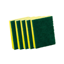 Ver imagem 1 de Kit 5 Esponja Bucha de Cozinha Multiuso Dupla Face Condor