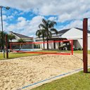 Ver imagem 3 de Rede Multiuso Zaka Volei Beach Futevolei sem banda lateral Vermelha 9,60m x 1m