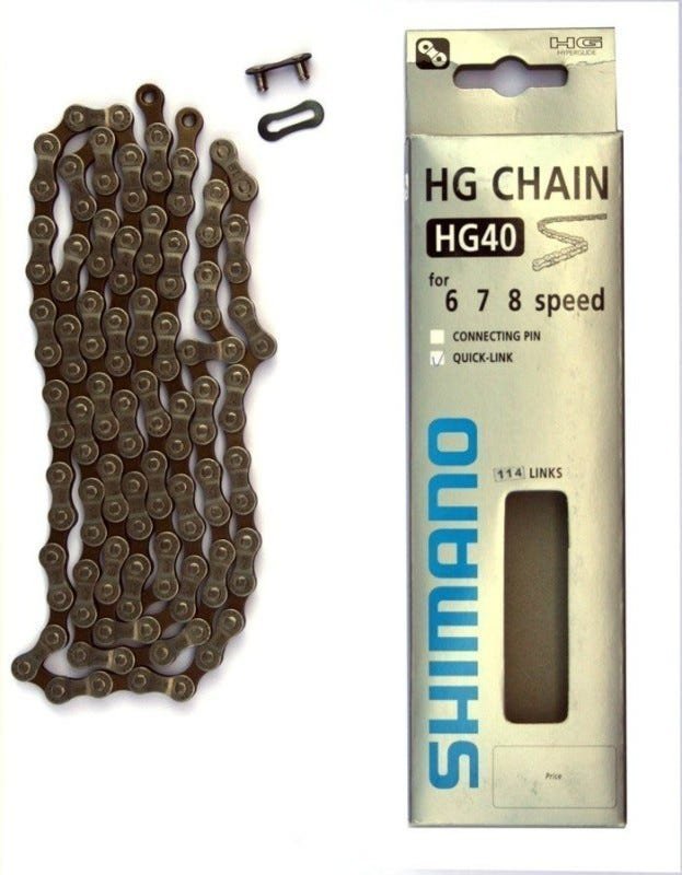 Corrente Shimano CN-HG40 6,7,8 Velocidades - 2