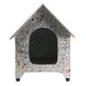 Casinha Cachorro Ecológica 2 Águas Cães Reciclada Nº1 - 5