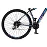 Bicicleta Aro29 Krw Alumínio Shimano 24v Freio Hidráulico S5 15.5 Preto-azul e Roxo - 5