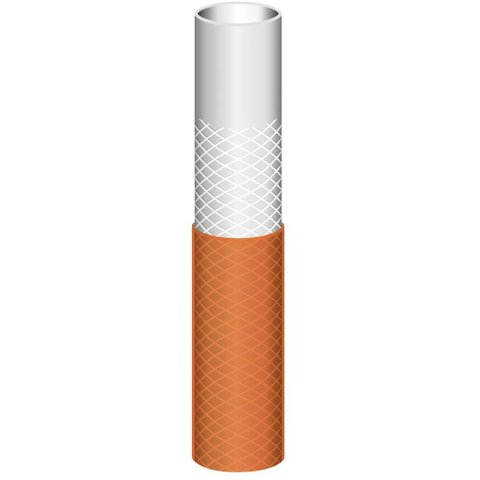 Mangueira 1-2" Tramontina Laranja em Pvc 3 Camadas 200 M