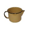 Caneca Esmaltada C/Bico 1 Litro - Marrom - 1