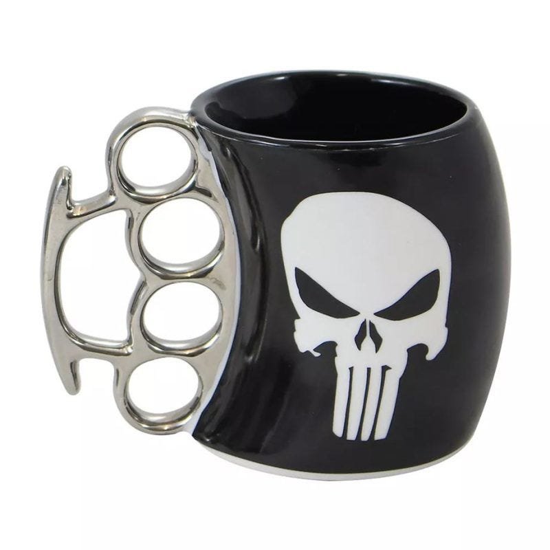 Caneca Soco Ingles 350Ml Punisher