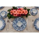 Ver imagem 4 de Conjunto de Pratos Fundos 06 Peças Azulejo Schmidt Conj Pratos Fundos Azulejo 06 Peças