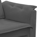 Ver imagem 3 de Sofá 2 Lugares Pequeno Confortável 1,40m Marrocos Bellamado Cor:cinza