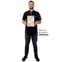 Ver imagem 2 de Quadro Decorativo Abstrato Mármore Luxo em Moldura Caixa Tacolado Moldura Caixa 3cm Branca sem Vidro