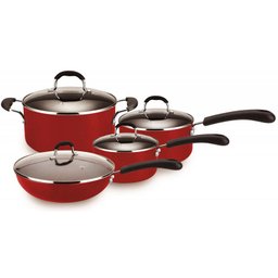 Jogo de Panelas Vermelhas - AsdUnica - 1