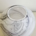 Ver imagem 2 de Vaso de Vidro Marmorizado 18 x 12 cm