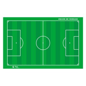 Adesivo Campo De Futebol De Botão para Mesa