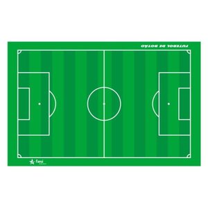 Adesivo Campo de Futebol de Botão para Mesa
