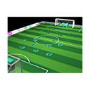 Ver imagem 4 de Adesivo Campo de Futebol de Botão para Mesa