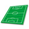 Adesivo Campo De Futebol De Botão para Mesa - 3
