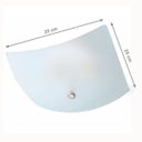 Ver imagem 1 de Plafon Sobrepor Quadrado 529 25cm Pantoja & Carmona