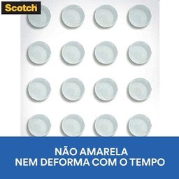 Protetor Anti-impacto 3m Scotch Redondo Pequeno 20 Unidades - 6