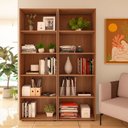 Ver imagem 1 de Conjunto Sala de Estar: 2 Estantes Multy 4624