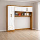 Ver imagem 1 de Modulado com Aéreo 5 Portas 2 Gavetas Velvet -grand Line