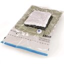 Ver imagem 3 de Kit 2 Vac Bag Jumbo Ordene 110x100cm Saco a Vácuo Plástico Edredom Casacos