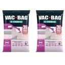 Ver imagem 2 de Kit 2 Vac Bag Jumbo Ordene 110x100cm Saco a Vácuo Plástico Edredom Casacos