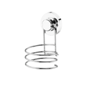 Ver imagem 1 de Suporte Porta Secador de Cabelo de Parede Ventosa Banheiro:cromado