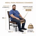 Ver mais imagens de Kit 4 Cadeiras Flora de Cozinha e Sala de Jantar Reforço Aço Preto Assento e Encosto Cor Whisky