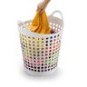 Cesto de Roupas Arthi M1546 Flexível 44 Litros - Branco - 3