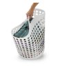 Cesto de Roupas Arthi M1546 Flexível 44 Litros - Branco - 2