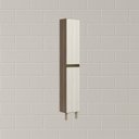 Ver imagem 6 de Paneleiro 2 Portas 221x35cm Mdf Kali 12228 Carvalho Toq Bianco Toq Nicioli