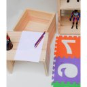 Ver imagem 4 de Banco Criativo Infantil Cadeira de Madeira - Montessori