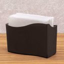 Ver imagem 2 de Kit 36 Porta Guardanapo Médio 14cm Suporte Guardanapo Mesa Restaurante Bar Brinox Preto