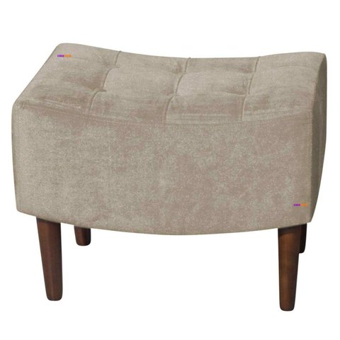 Puff Decorativo Sandy - Veludo Bege