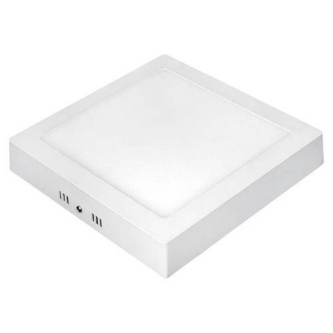 Plafon Quadrado LED Tlpq 24 3000K Taschibra Branco