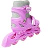 Patins Roller In Line 4 Rodas Infantil Feminino Rosa Tamanho 29 30 31 32 Importway BW-018-R - 3