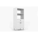 Ver imagem 1 de Paneleiro de Cozinha BL-3305 c/ 2 Portas e 1 Gaveta (1 Forno) 68cm Branco - Tecno Mobili