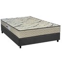 Ver imagem 1 de Conjunto Box Casal: Colchão Espuma Paropas D33 Ag65 Max Sono + Base Crc Suede Gray (138x188)