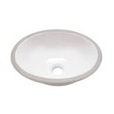 Ver imagem 2 de Cuba Celite de Embutir Oval Pequena 39x30 Branco 1101190017100
