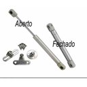 Ver imagem 2 de Pistao para Móveis a Gas 12kgs (120N) Abertura P/Cima 03Pçs