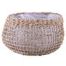 Cesto Decorativo Redondo Cazza Cabana 27x15x21cm - 1