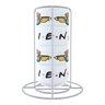 Torre com 4 Xícaras 150ml Central Perk Friends - 3