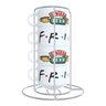 Torre com 4 Xícaras 150ml Central Perk Friends - 2